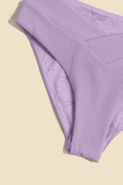 Crisscross Hourglass® Cheeky Bikini Bottom - Lilac