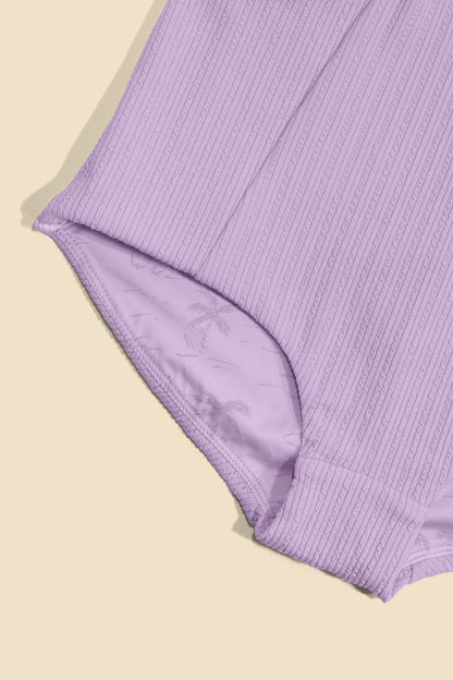 Reef Romper With Pockets - Lilac