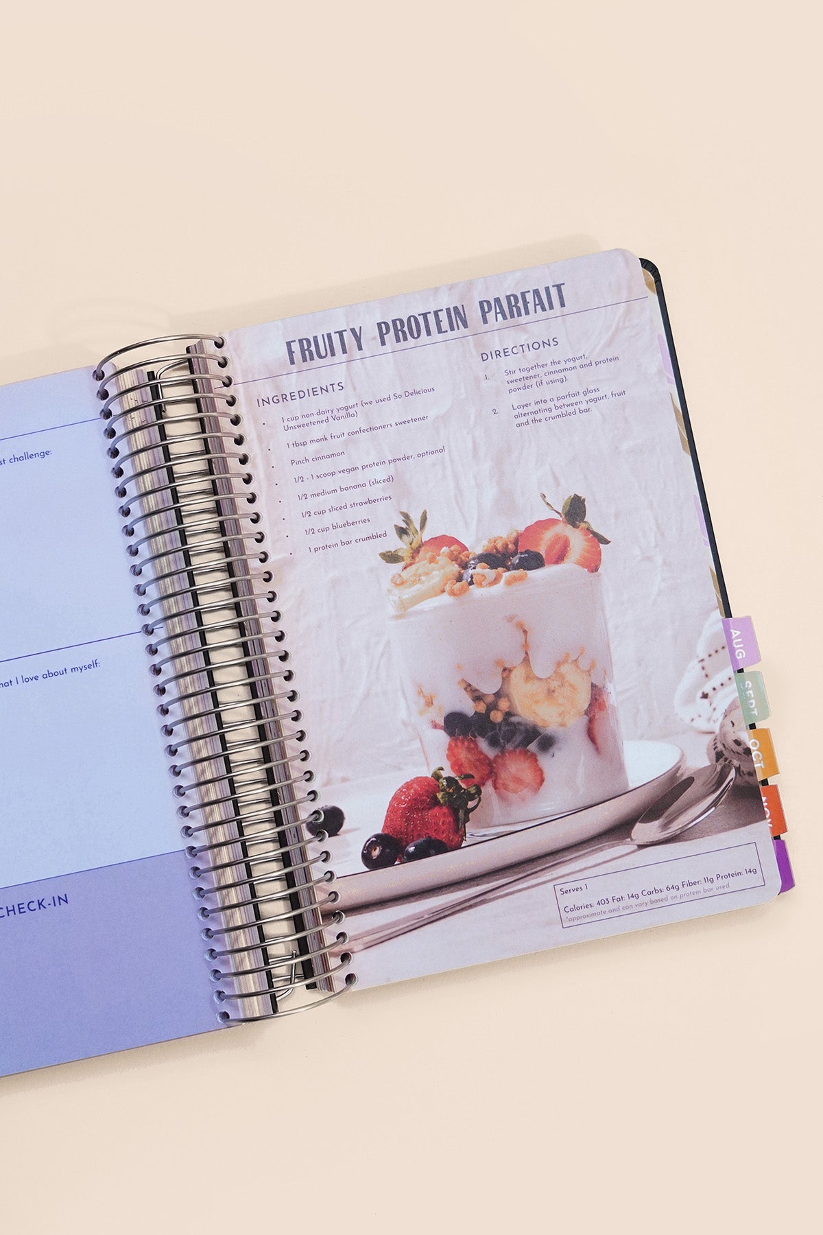 2026 Fit Planner + Stickers - Multicolor Floral