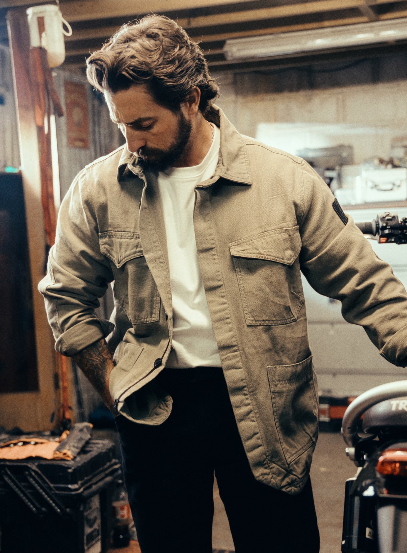 DISSIDENT CANVAS JACKET