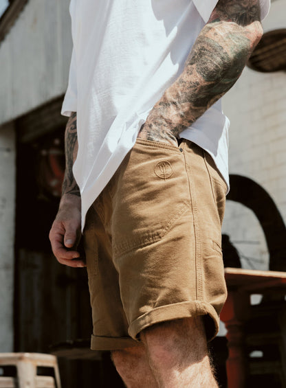 DISSIDENT CANVAS SHORTS