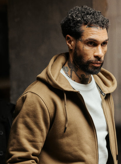 DISSIDENT ZIPPED HOODIE