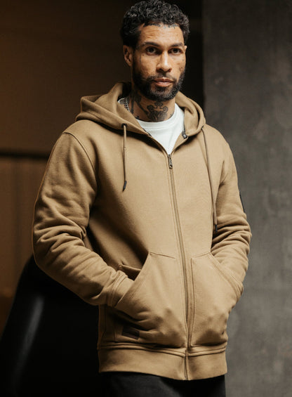 DISSIDENT ZIPPED HOODIE
