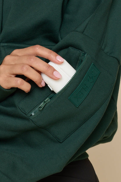 Cloud Bomber Jacket - Game Time Green