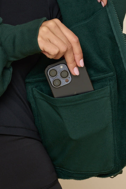 Cloud Bomber Jacket - Game Time Green