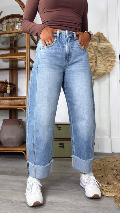 Canvas Curve Barrel Denim, Light