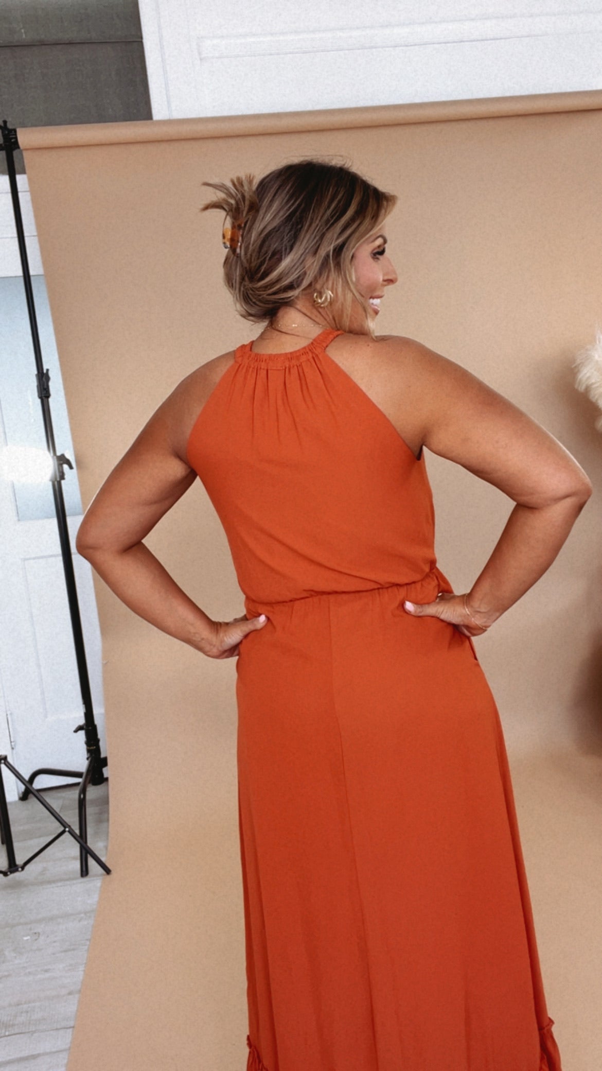 Endless Memories Maxi Dress, Orange