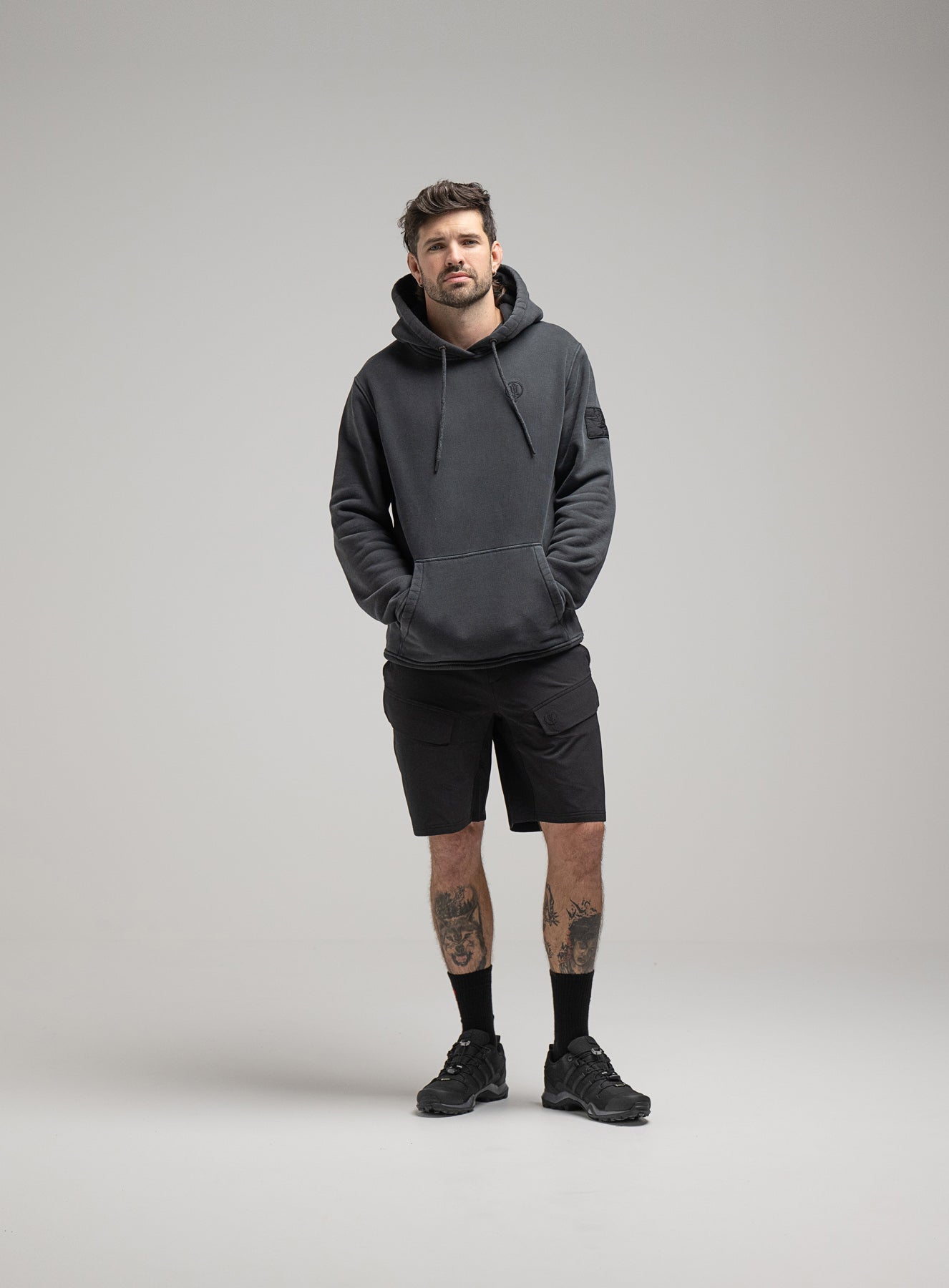 INSIGNIA HOODIE WASHED