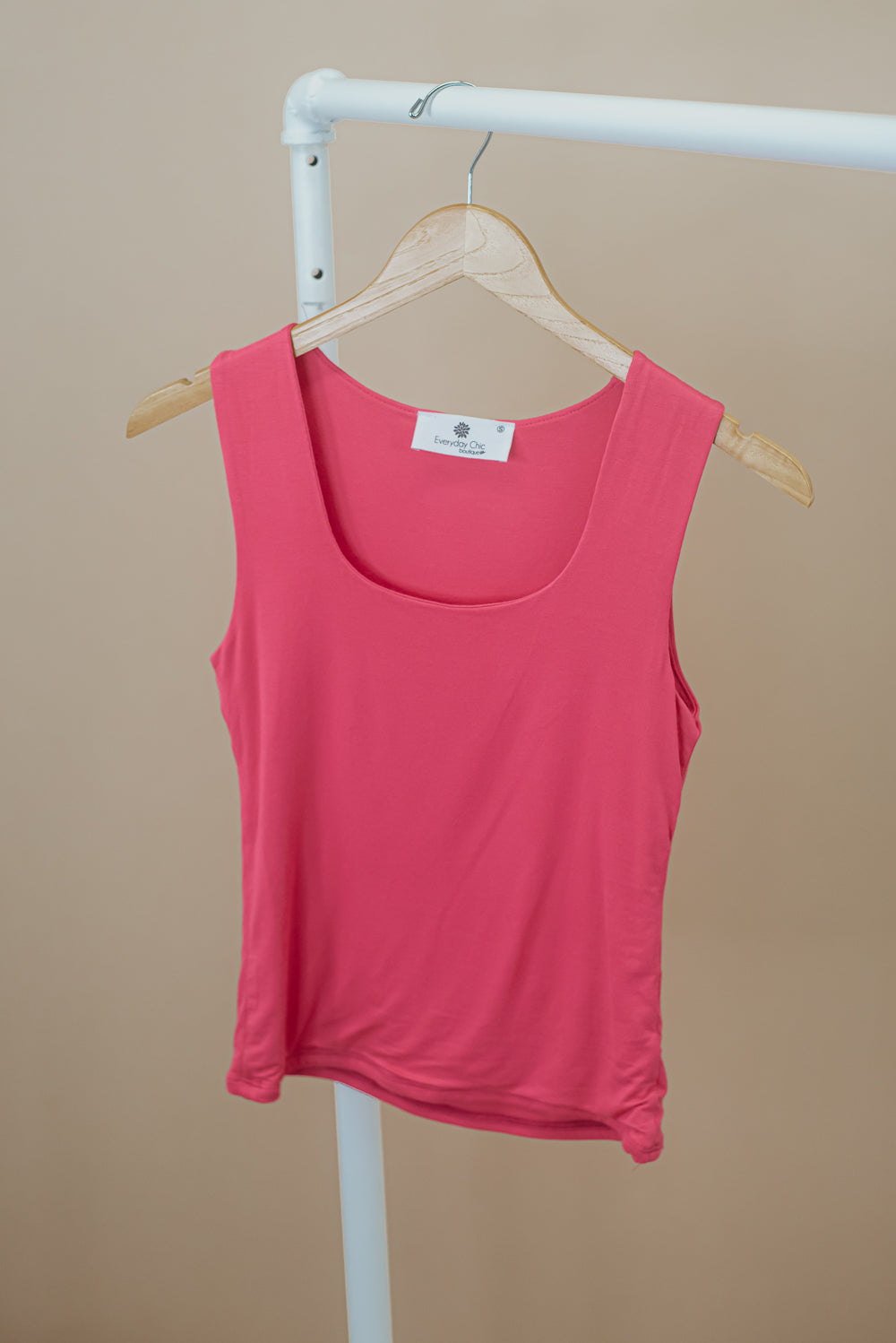 Daily Bliss Basic Tank, Fuchsia