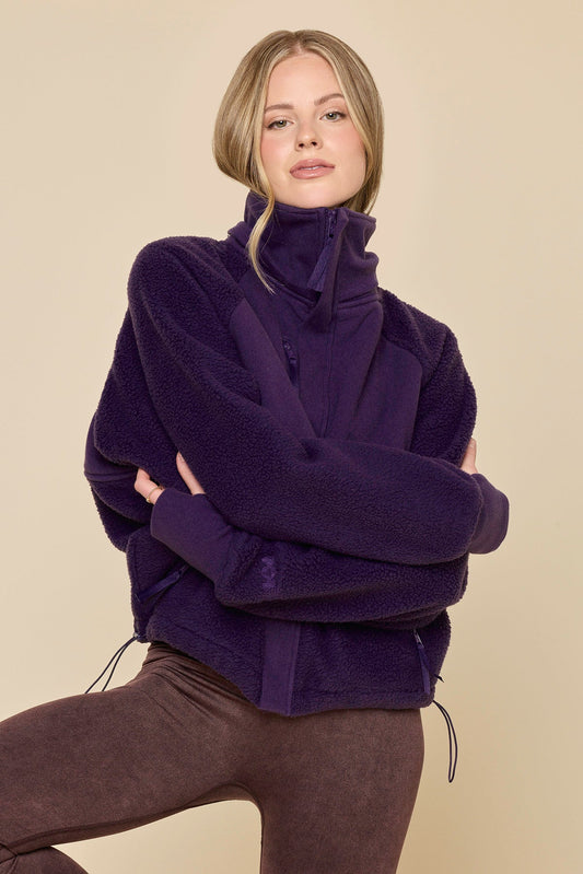 Find Your Inner Fleece - Cool Grape