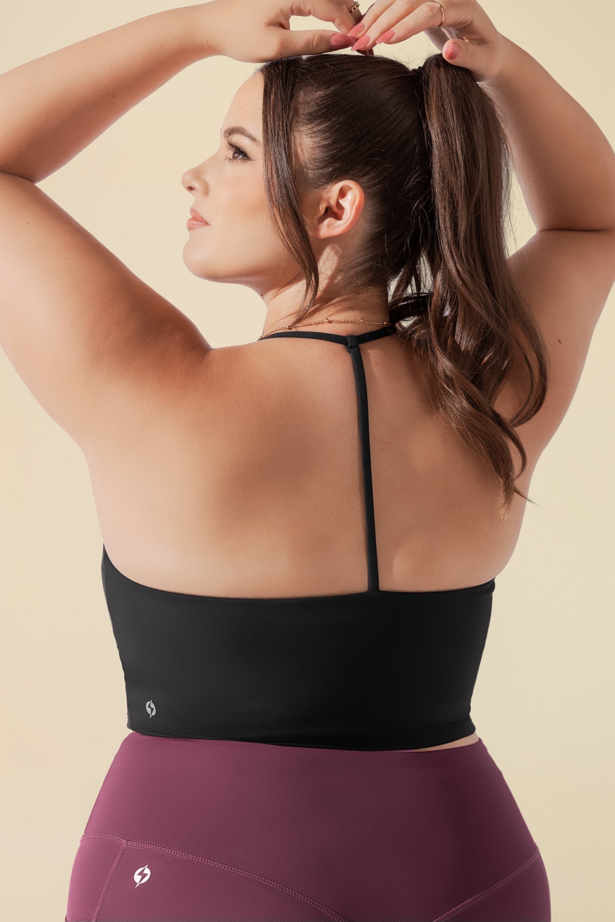 Flexy Crop Top - Black
