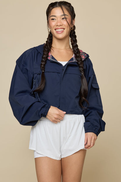 Packable Windbreaker - Cosmic Navy