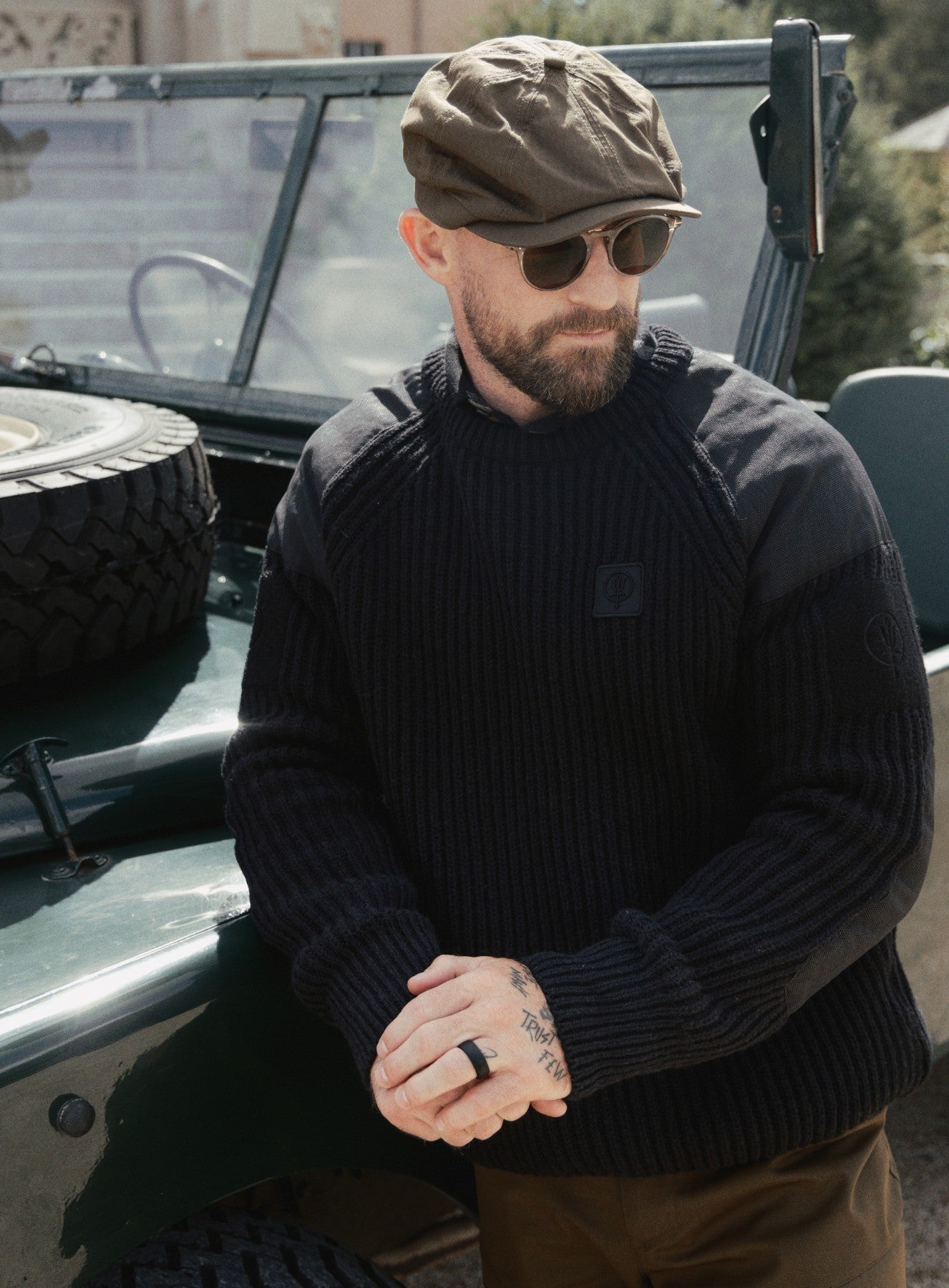 HERITECH RIB KNIT JUMPER