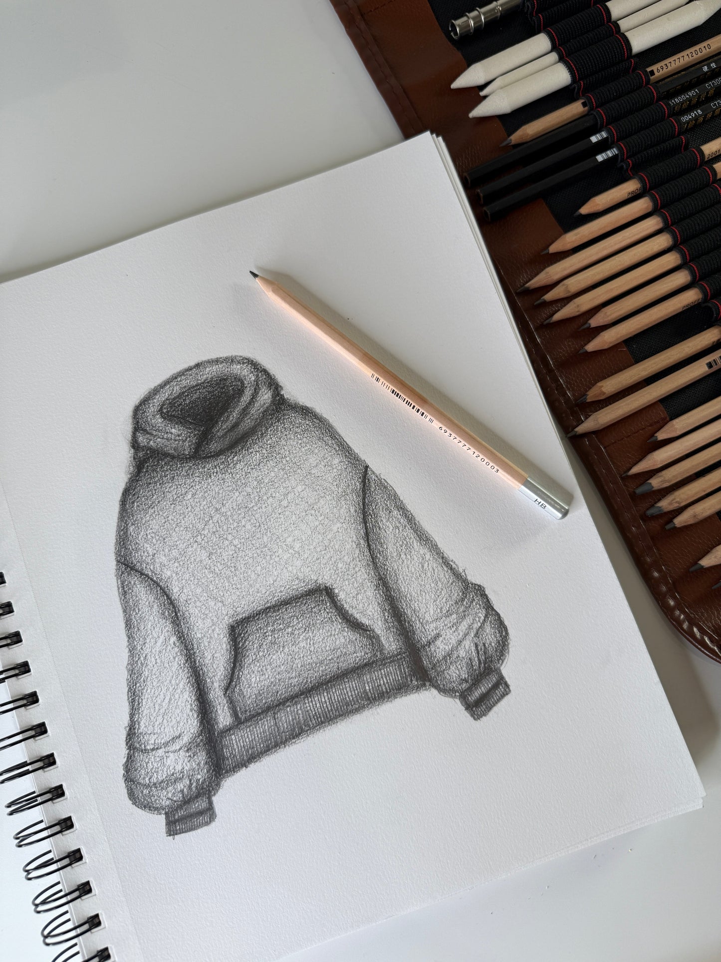Boxy Boyfriend Hoodie - Vintage Crimson