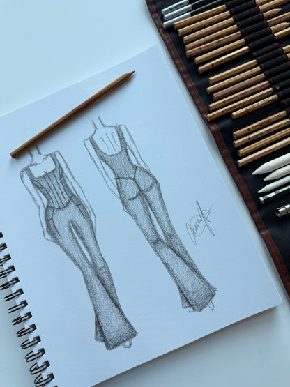 High Society Corset Jumpsuit - Cosmic Navy