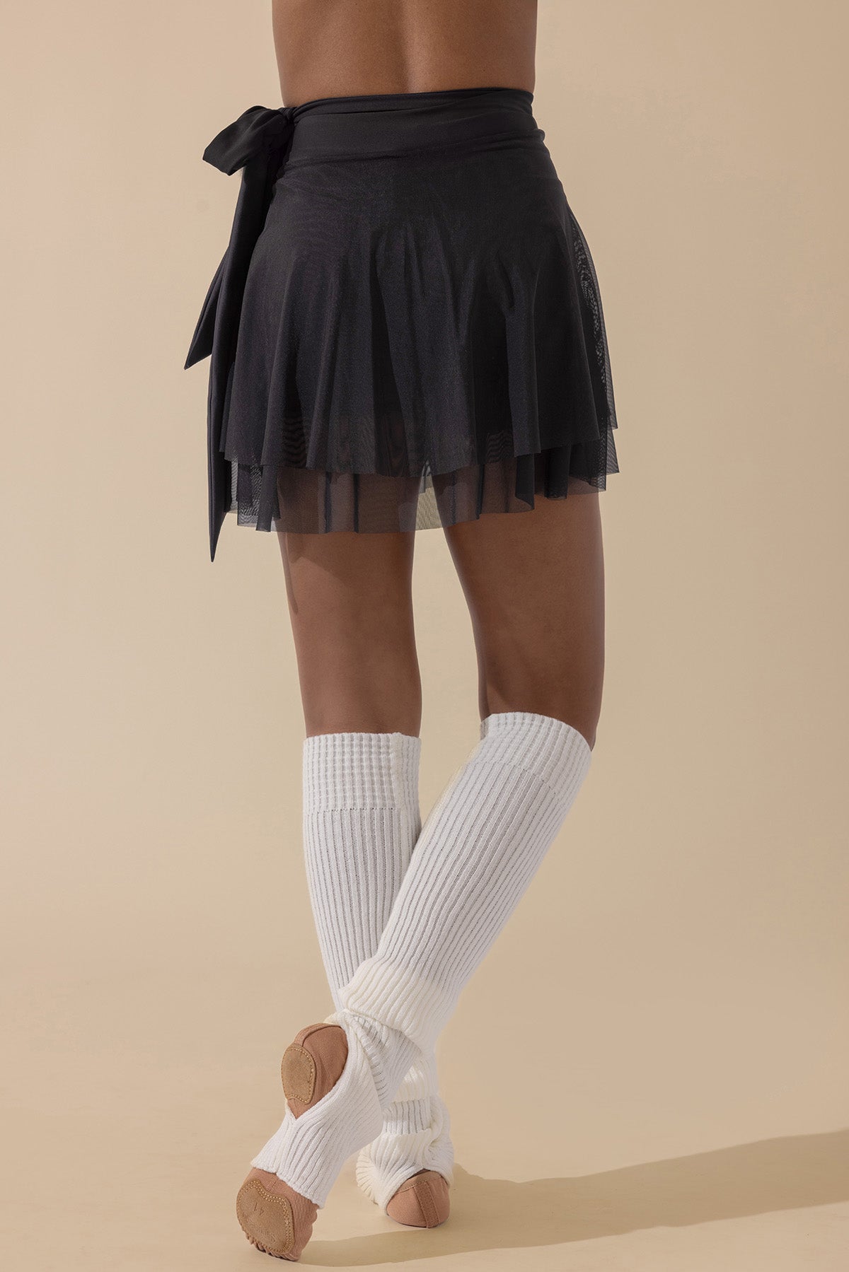 Juliet Wrap Skort - Black