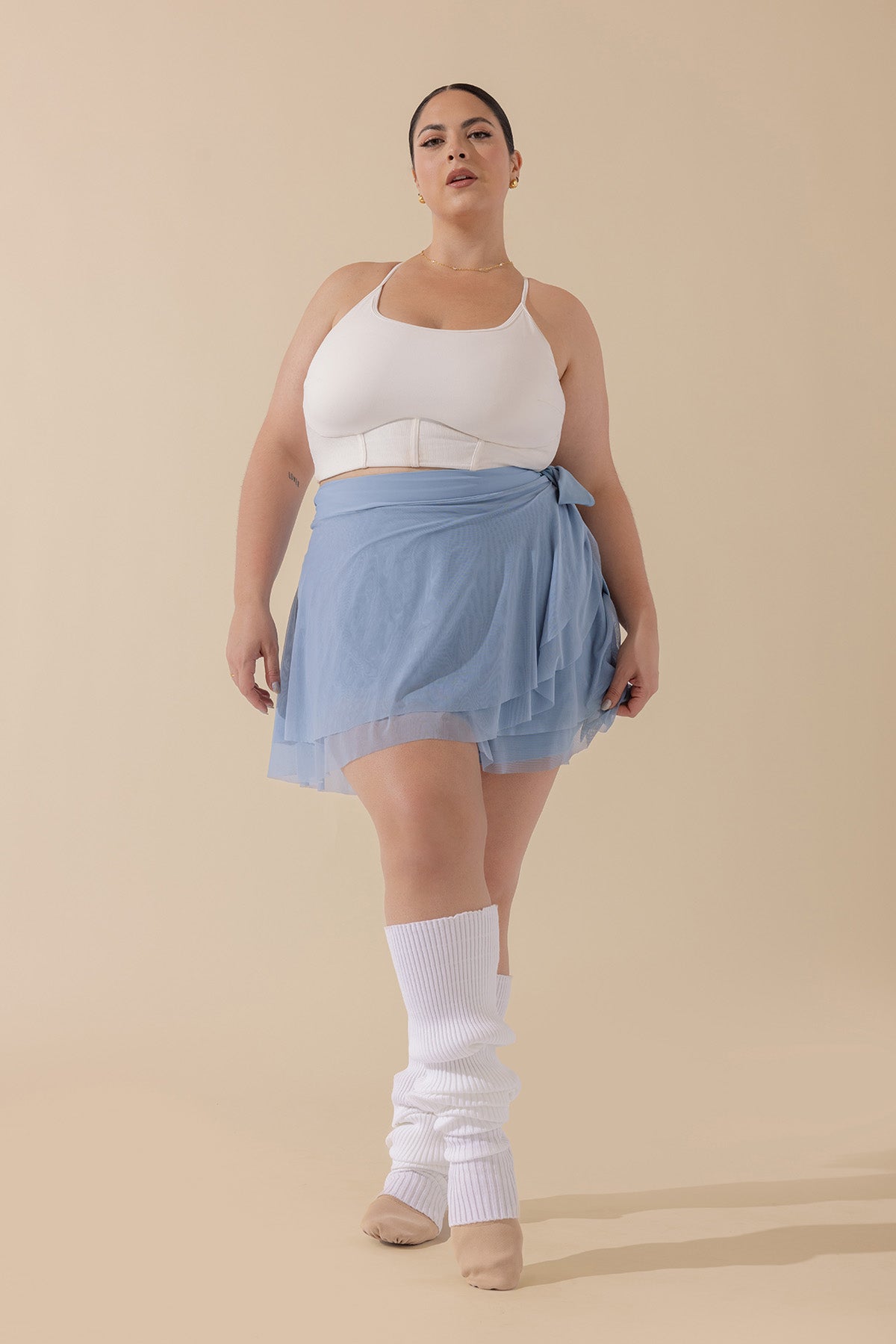 Juliet Wrap Skort - Blue Storm