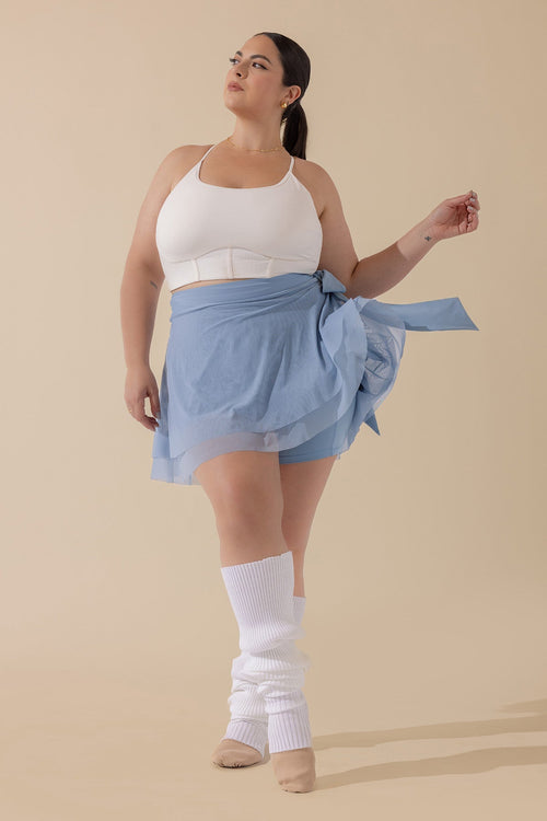 Juliet Wrap Skort - Blue Storm