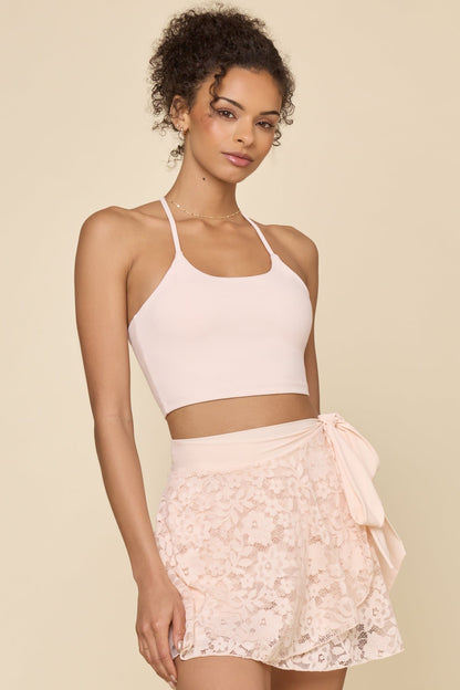 Flexy Crop Top - Tutu Pink