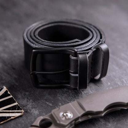 THRUDARK LEATHER BELT