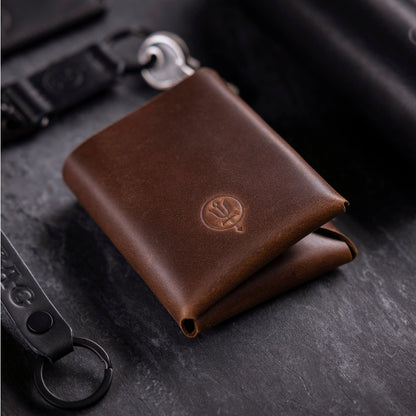 LEATHER LOOP DBAC KEYRING