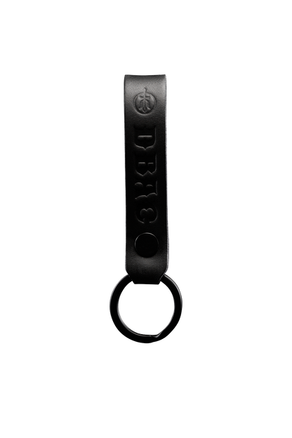LEATHER LOOP DBAC KEYRING