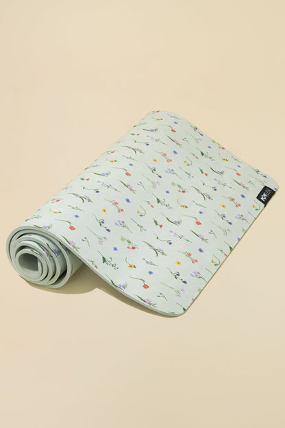 Vegan Suede Yoga Mat - Meadow