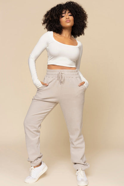 Ooey Gooey Sweatpant - Silver Birch