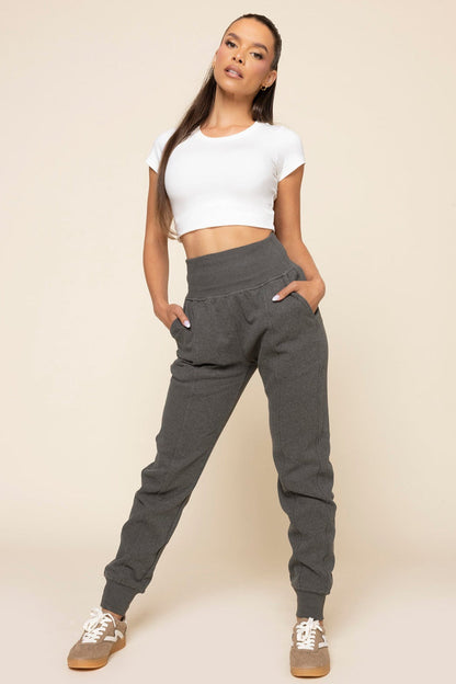 Ooey Gooey Jogger - Charcoal Heather