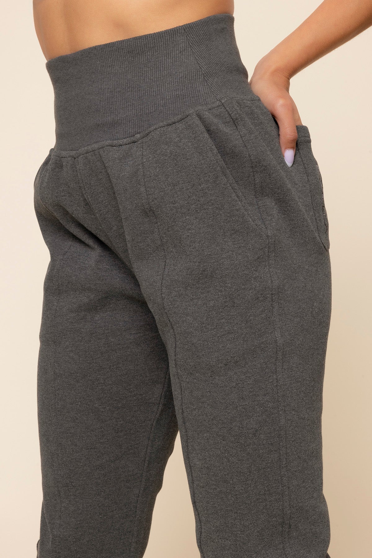 Ooey Gooey Jogger - Charcoal Heather