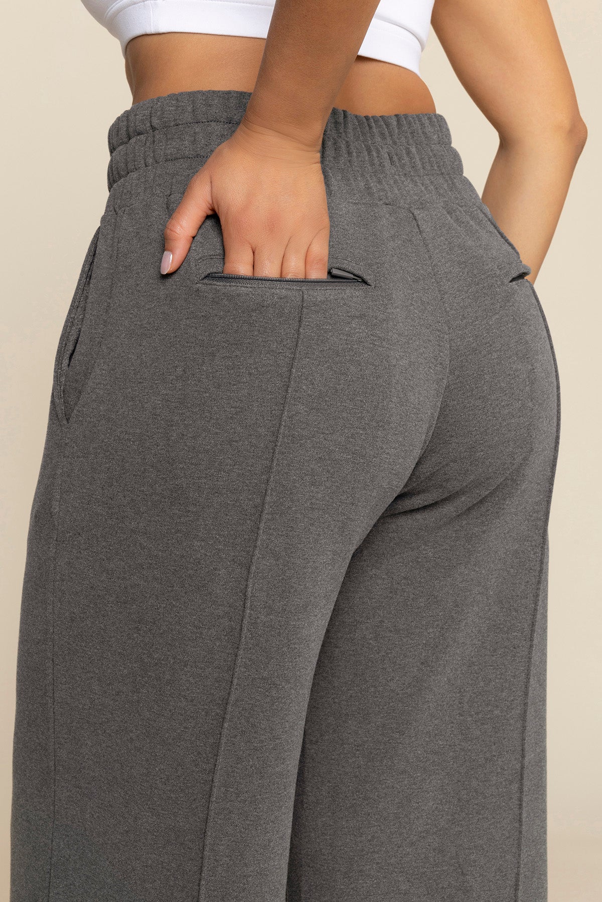 Perfect Plane Pants - Charcoal Heather