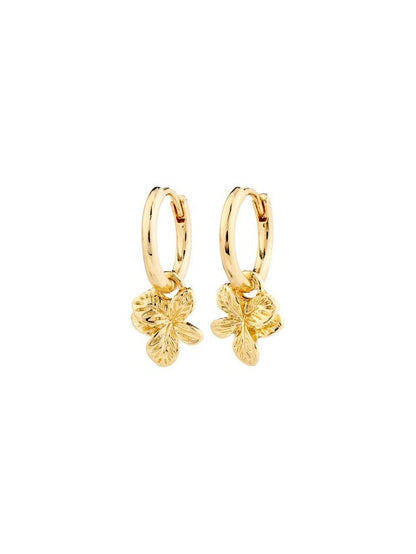 PILGRIM Charmaine Flower Hoop Earrings