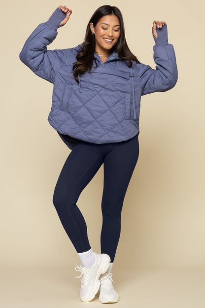 Pillow Packable Puffer Jacket - Blue Haze
