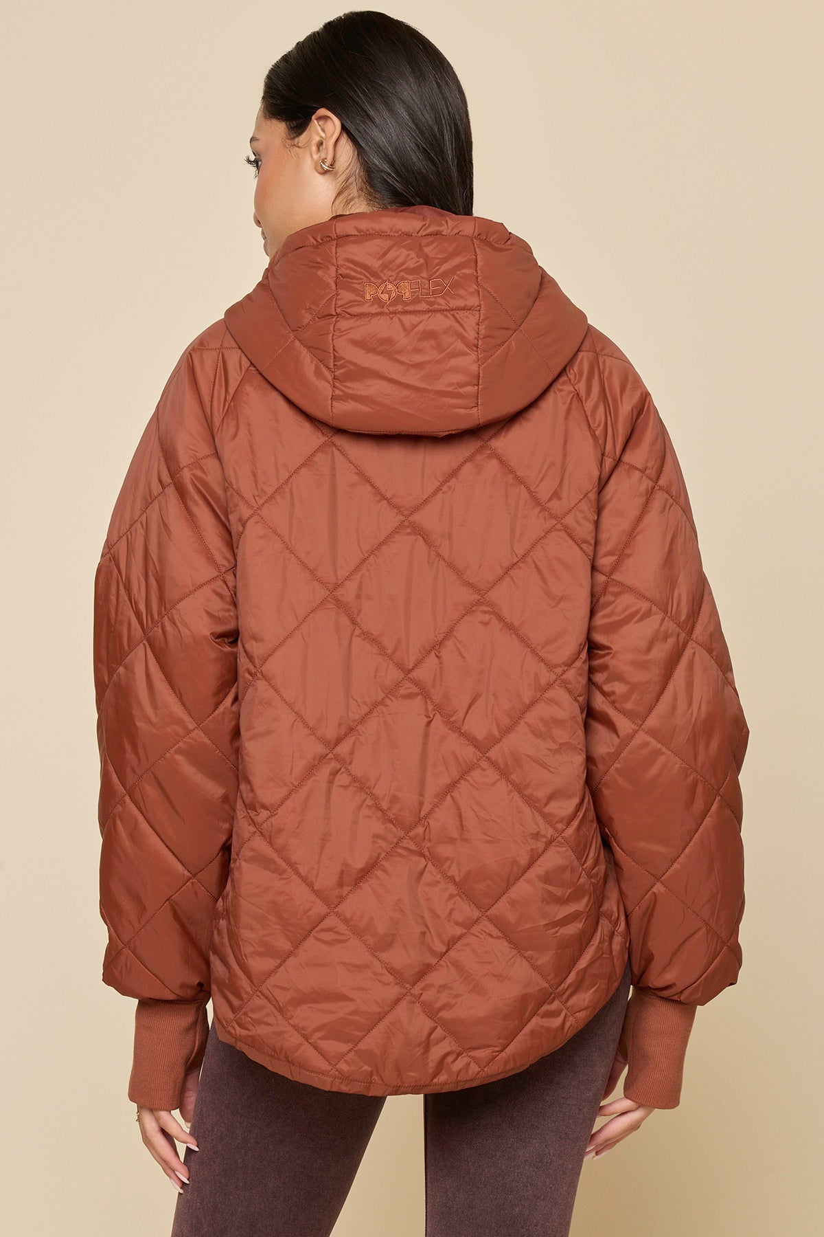 Pillow Packable Puffer Jacket - Burnt Sienna