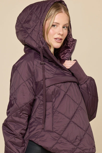 Pillow Packable Puffer Jacket - Huckleberry