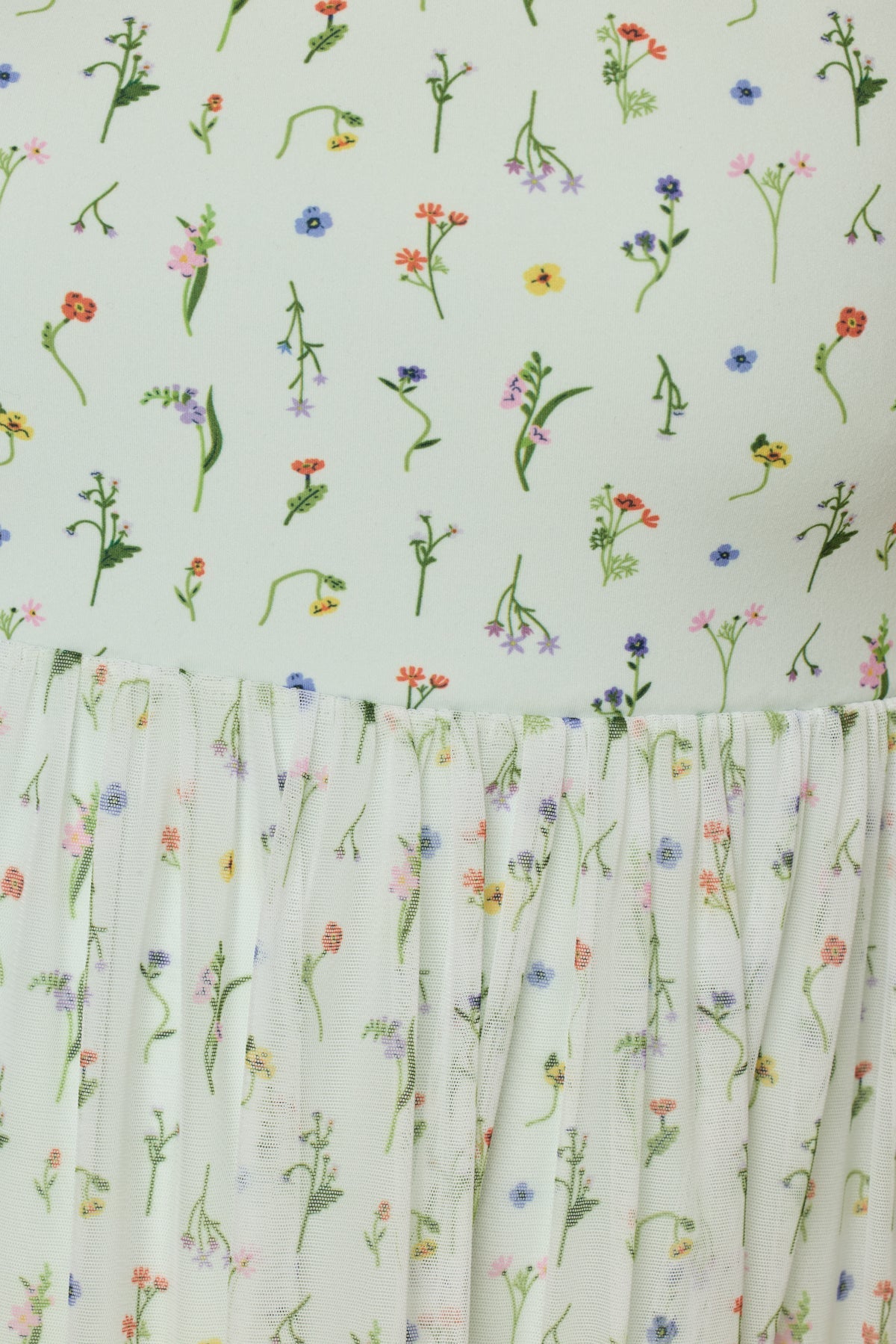 Pirouette Babydoll Dress - Meadow