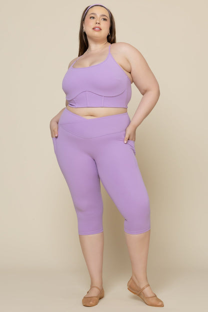 Crisscross Hourglass® Capri - Mystic Purple