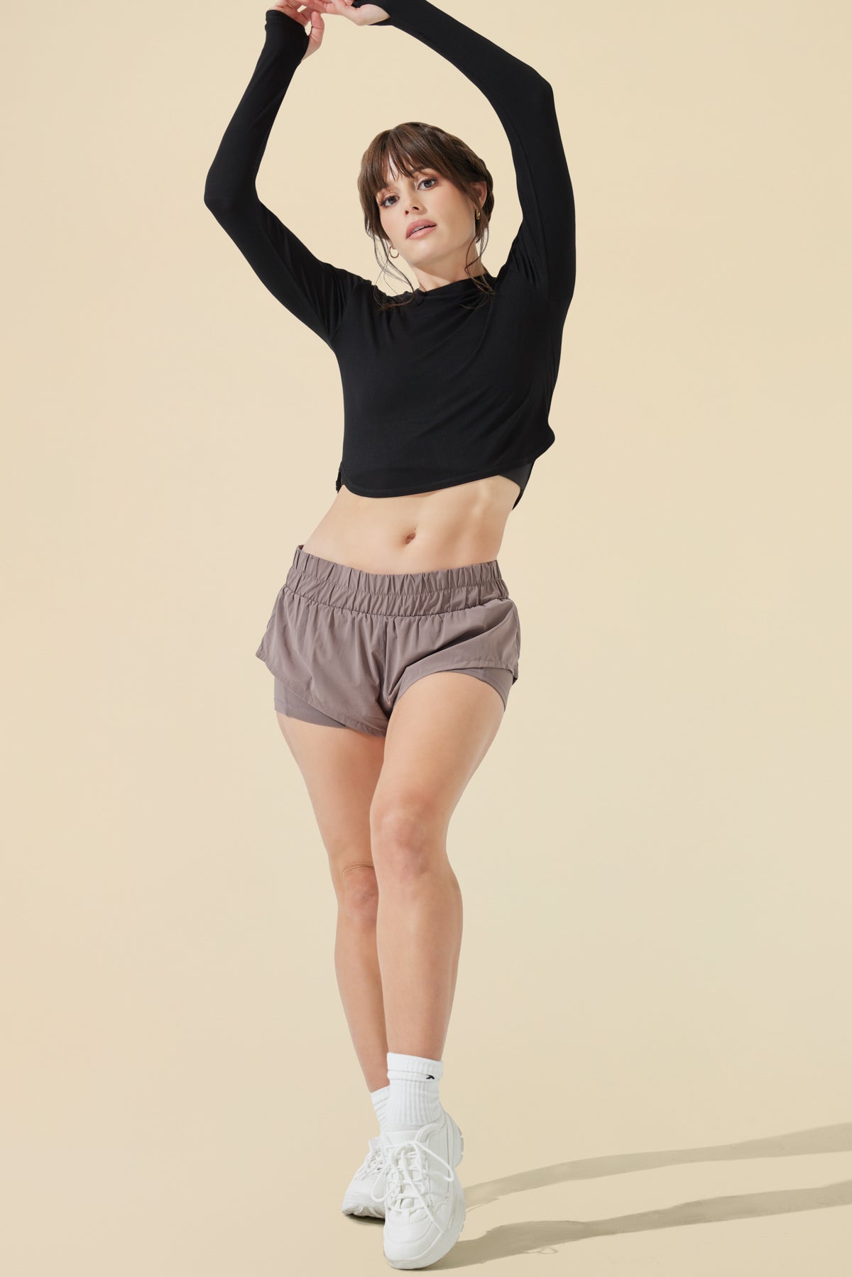 Refine Long Sleeve Top - Black