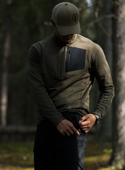 SIEGE TECH FLEECE HALF ZIP