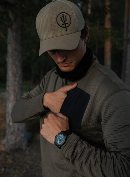 SIEGE TECH FLEECE HALF ZIP