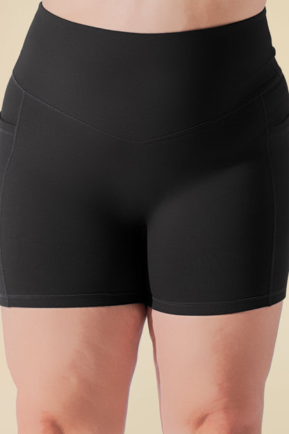 Supersculpt™ Midi Short with Pockets - Black