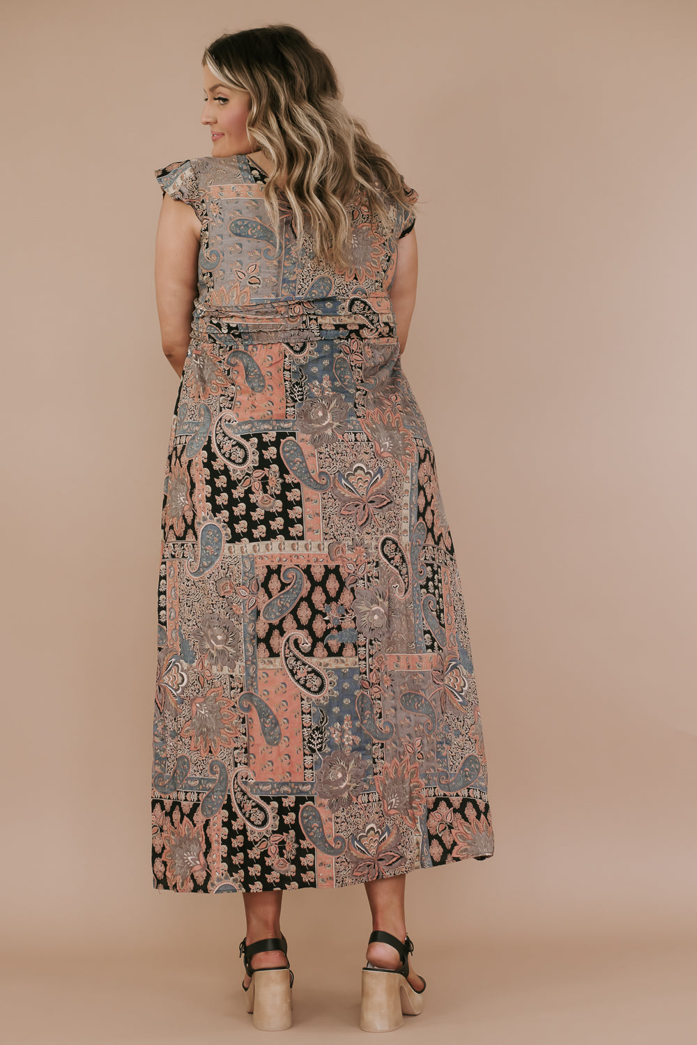 Golden Hour Boho Maxi, Multi