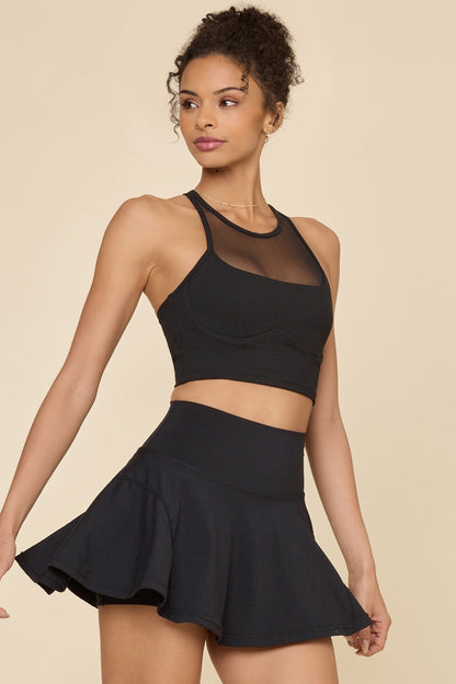 Twirl Skort - Black