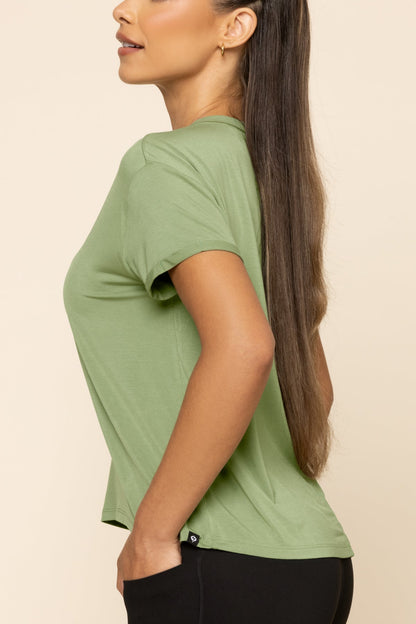 The Perfect Tee - Seaglass Green