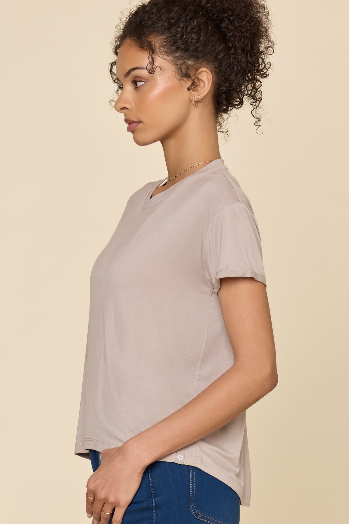 The Perfect Tee - Cobblestone