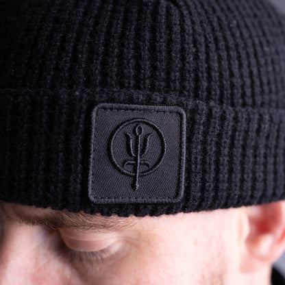 WAFFLE KNIT BEANIE