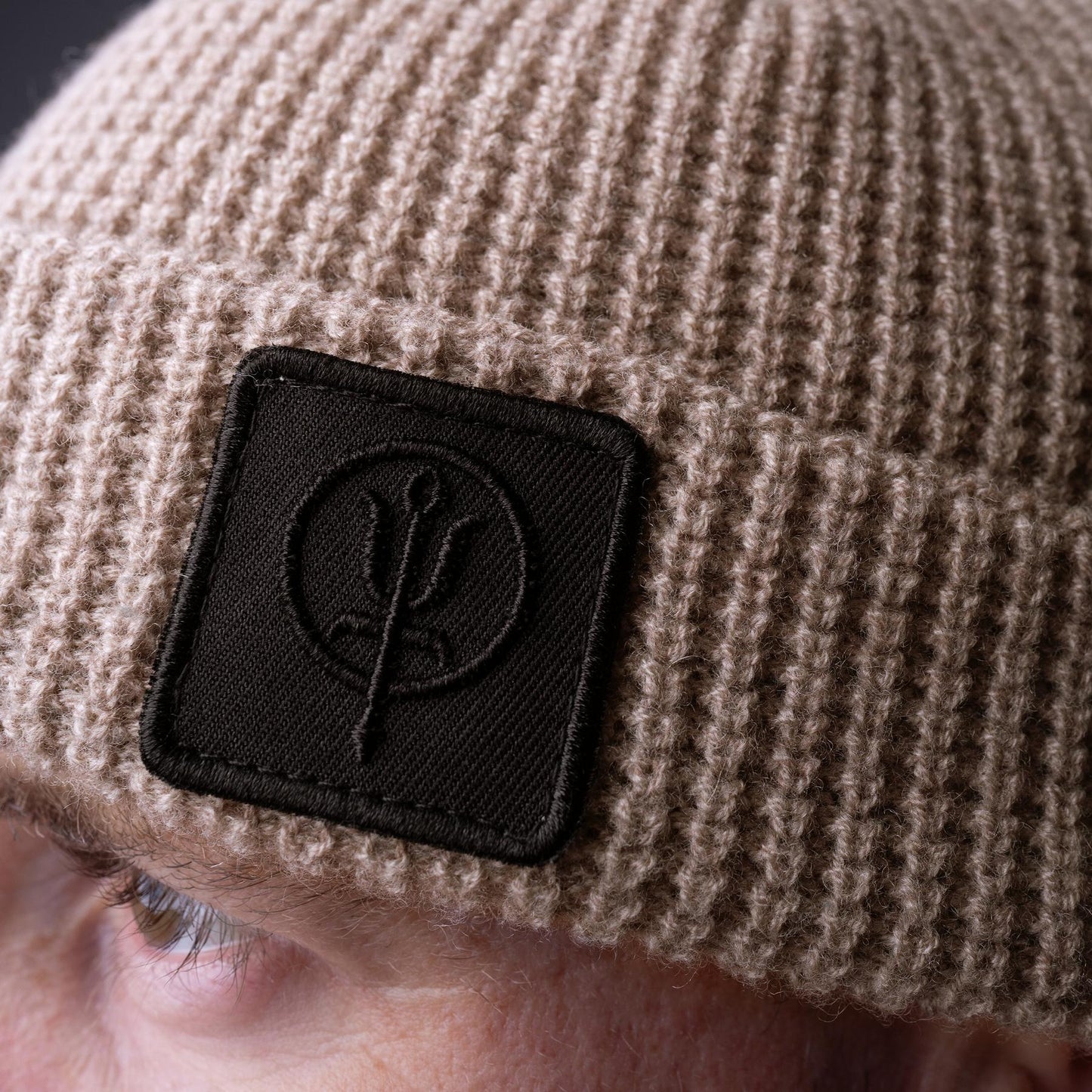 WAFFLE KNIT BEANIE
