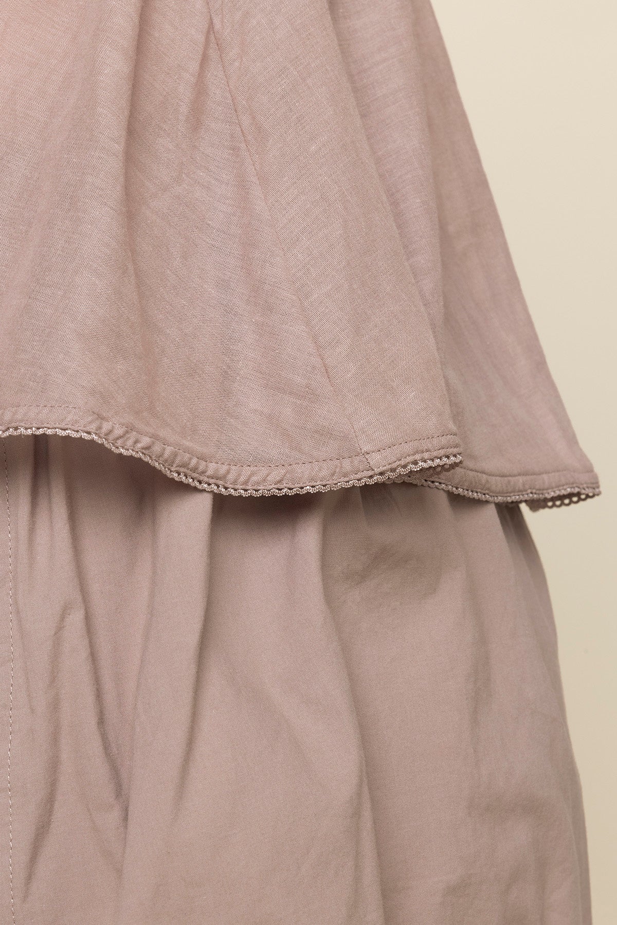 Wildest Dreams Babydoll Top - Mauve Over