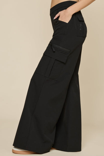 Y2K Cargo Pant - Black