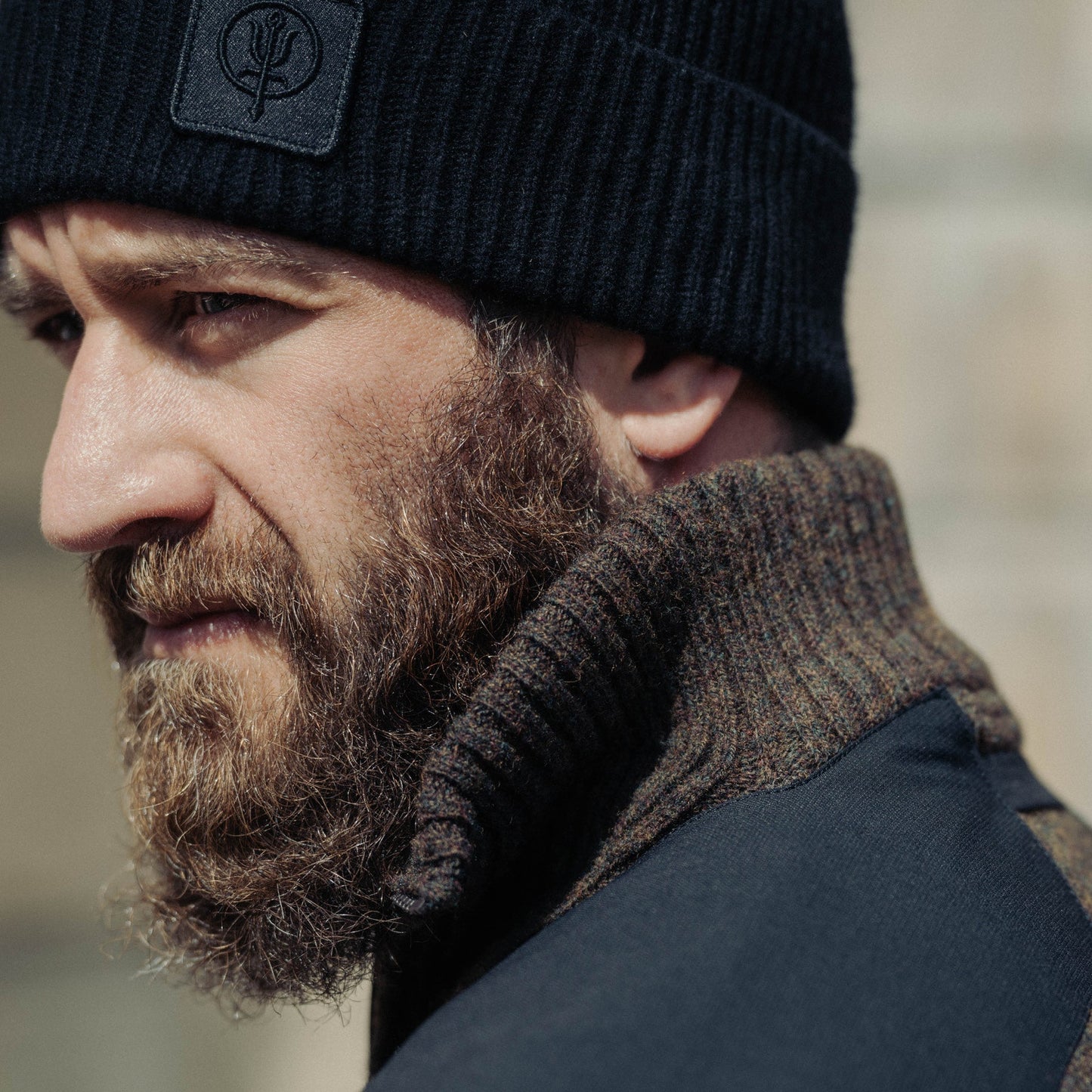 HERITECH FUNNEL NECK JUMPER